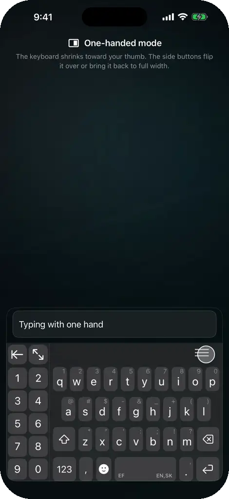 Yhden käden tila